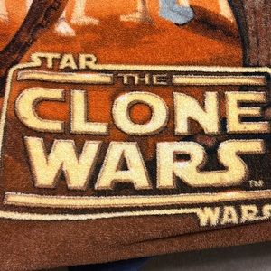Star Wars the Clone Wars Fleece Threw blanket